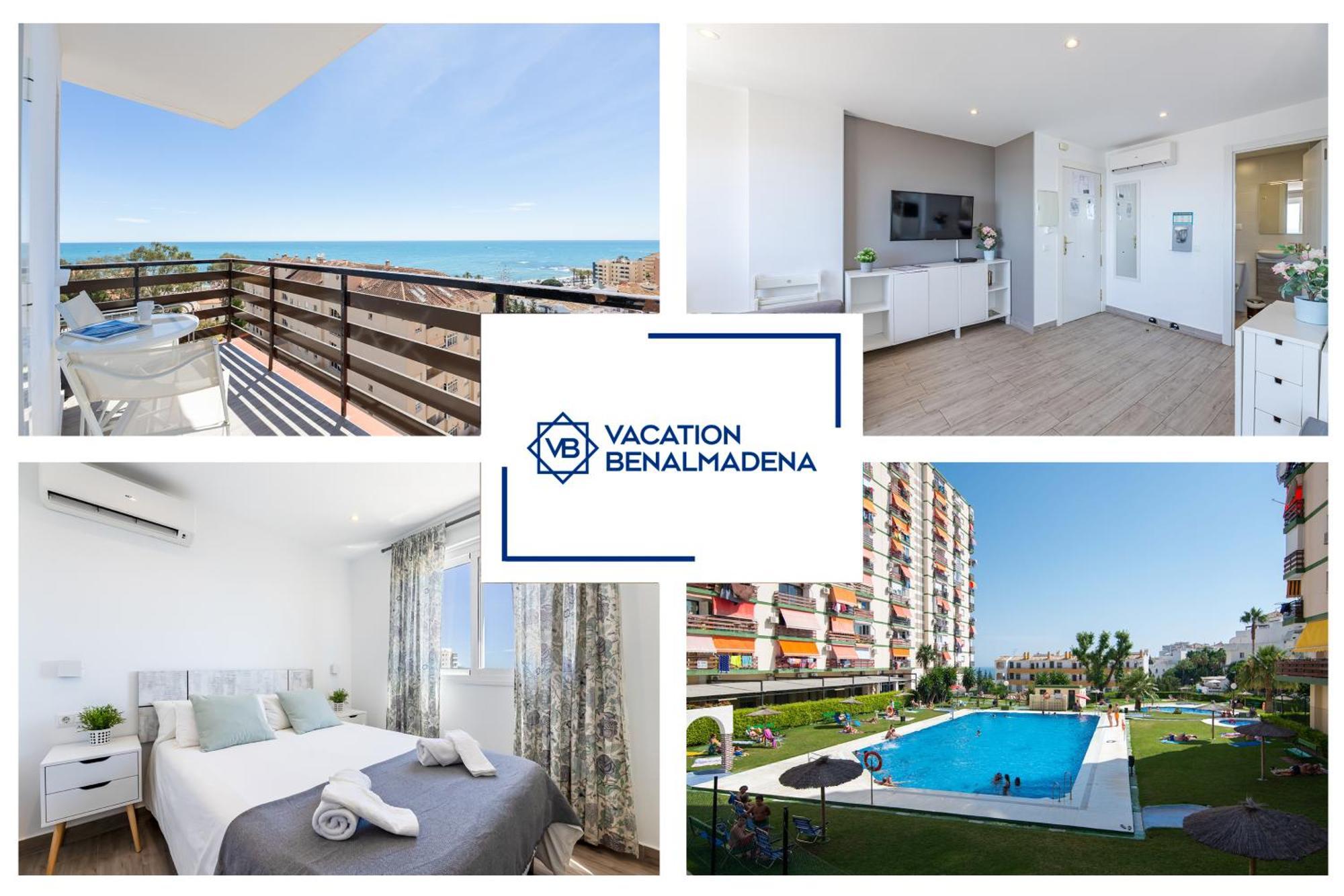 Vb Breathtaking Sea Views 1bdr Lejlighed Benalmádena